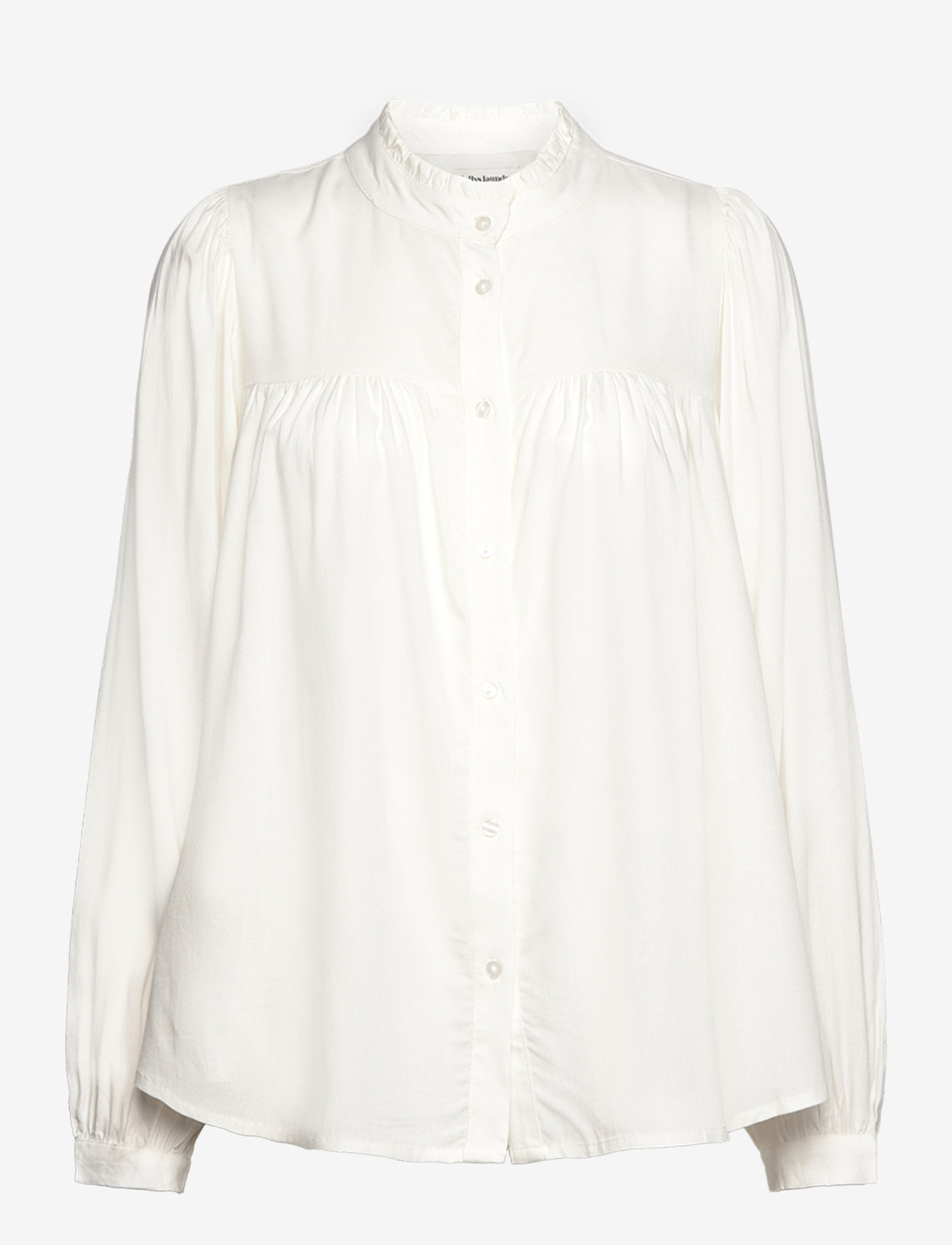 Lollys Laundry - CaraLL Shirt LS - long-sleeved shirts - white - 0