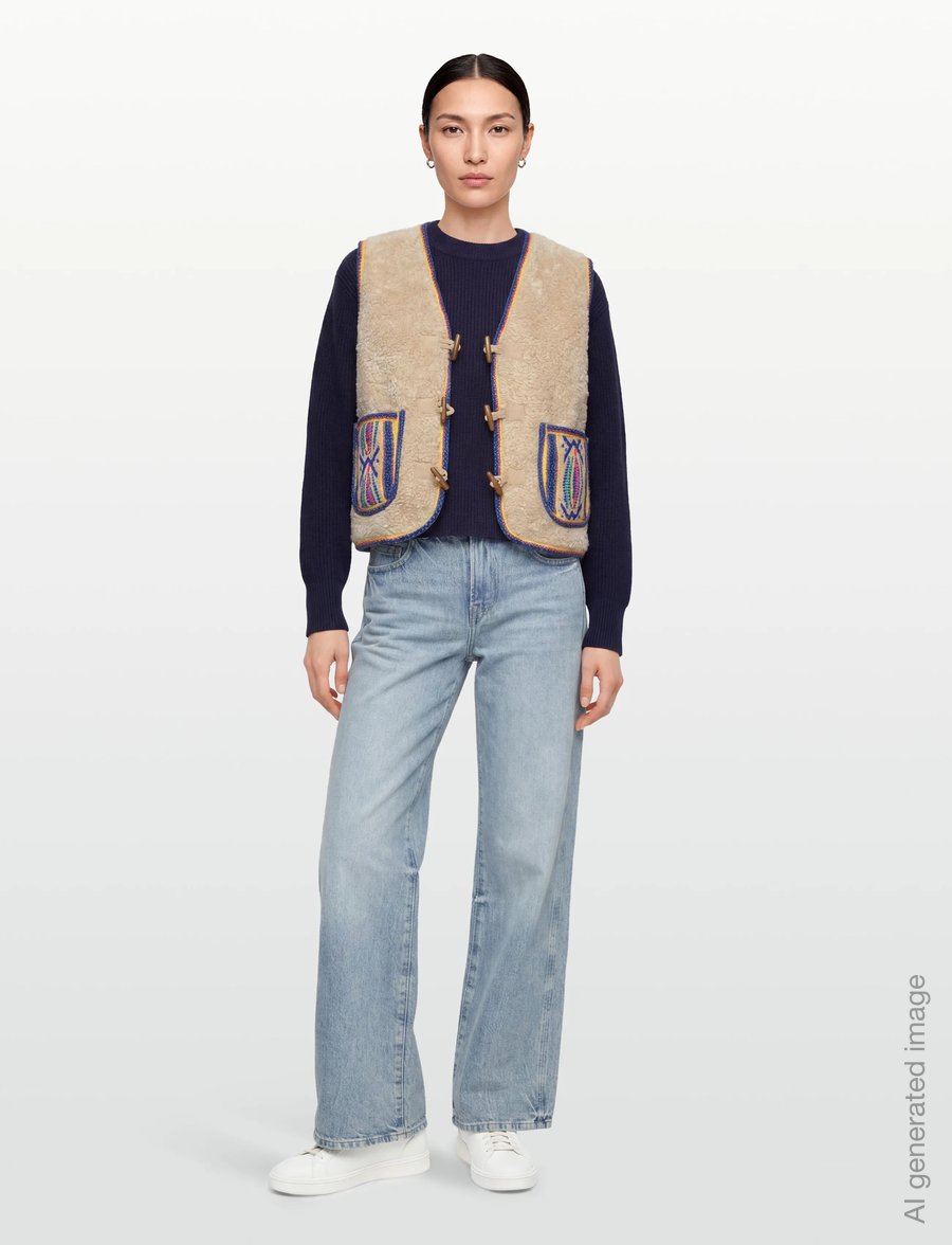 Lollys Laundry - HugoLL Vest SL - fleeces & midlayers - blue - 0
