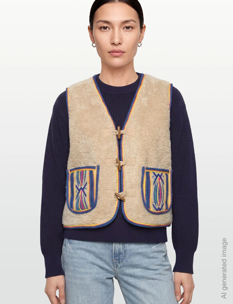 Lollys Laundry - HugoLL Vest SL - fleeces & midlayers - blue - 3