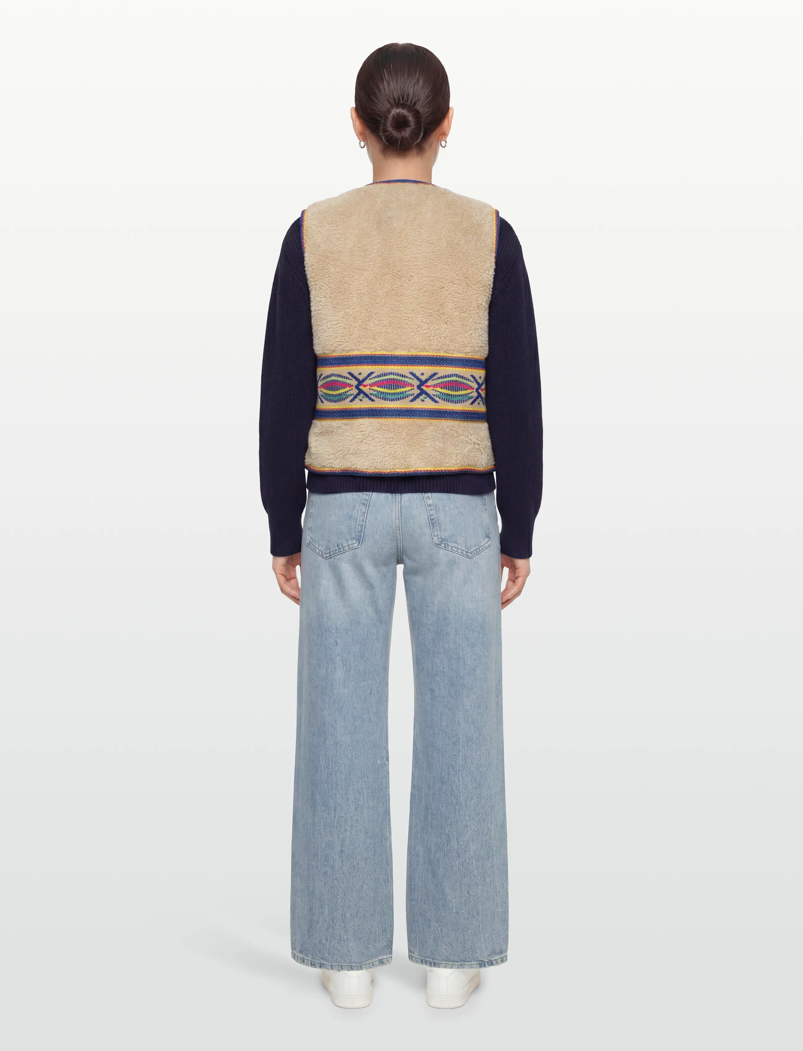 Lollys Laundry - HugoLL Vest SL - fleece og mellemlag - blue - 4