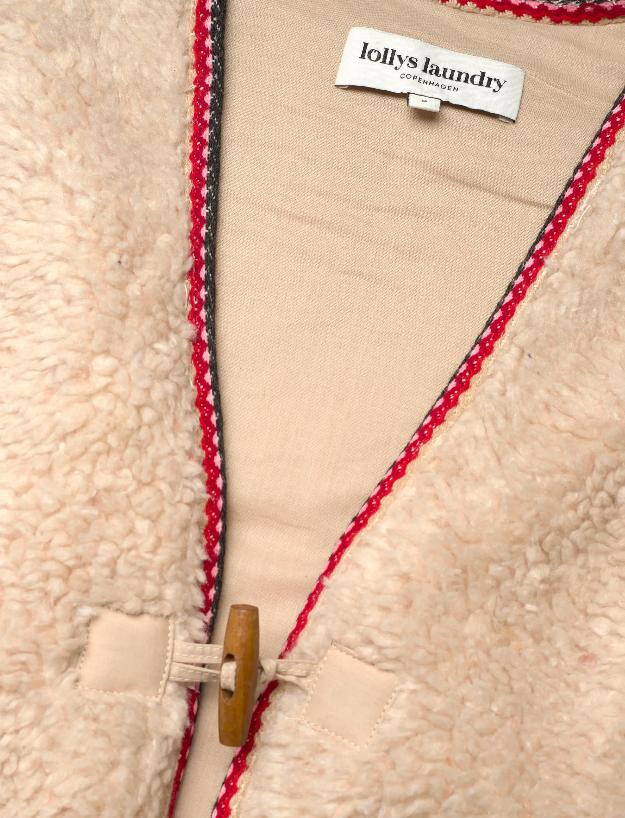 Lollys Laundry - HugoLL Vest SL - fleece og mellemlag - red - 2