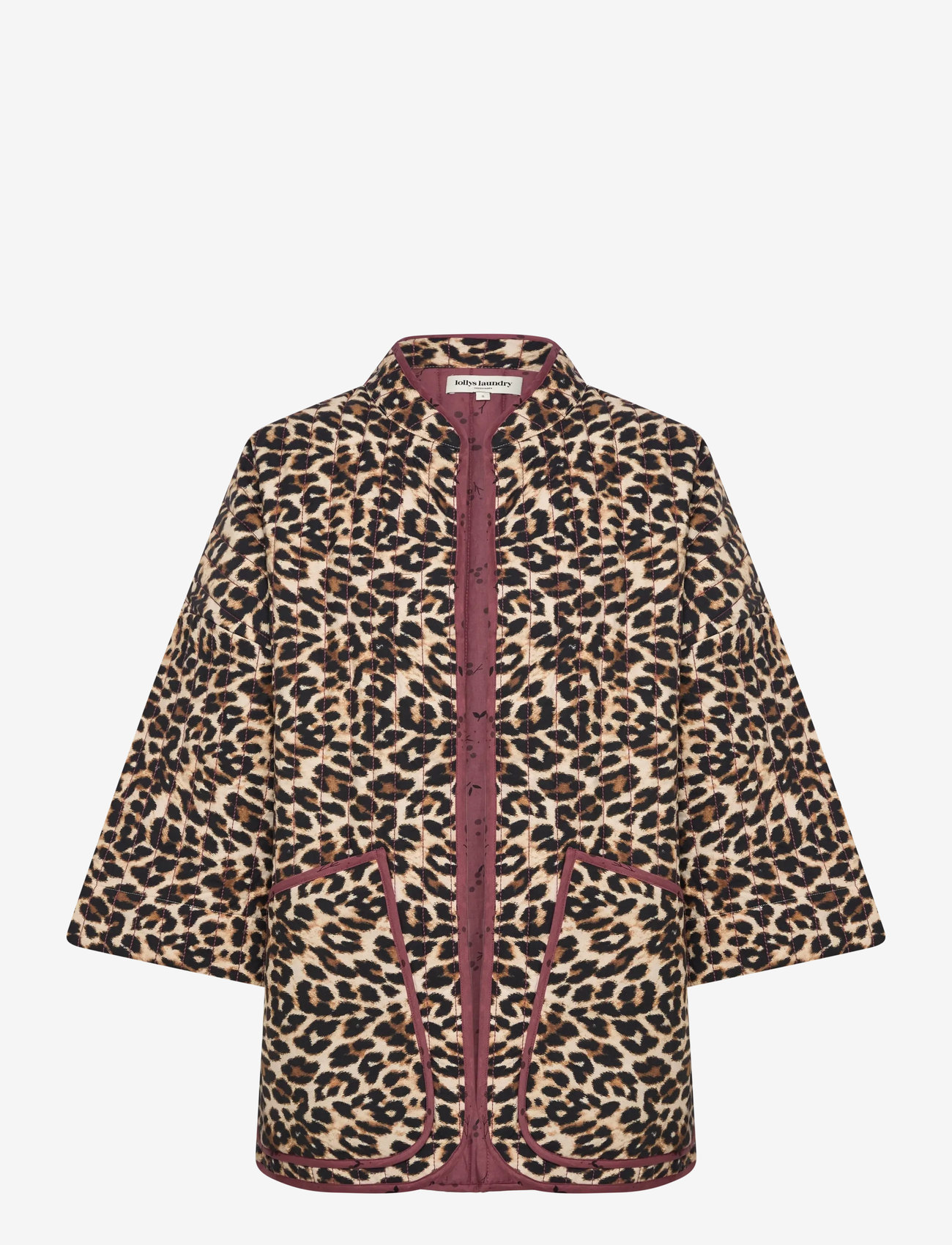Lollys Laundry - LuluLL Jacket 3/4 - quiltade jackor - leopard print - 0