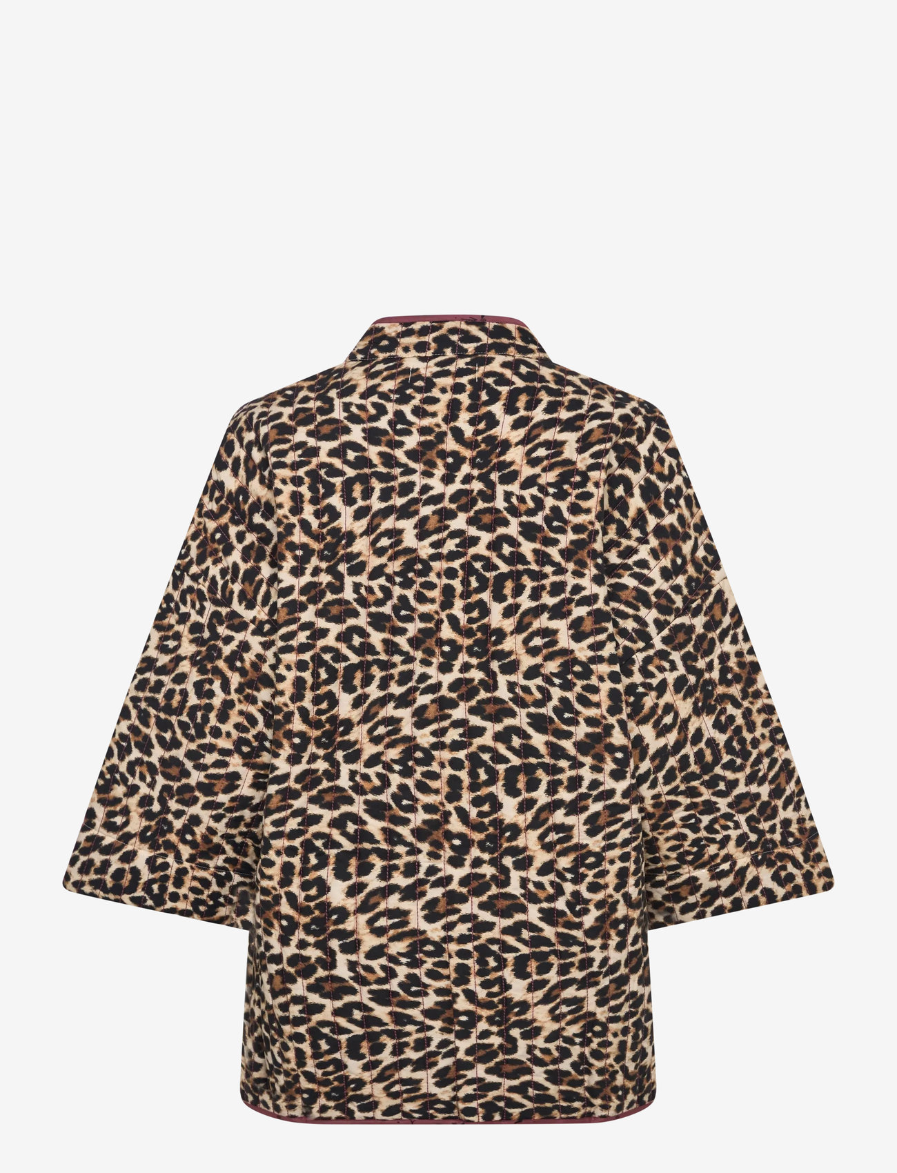 Lollys Laundry - LuluLL Jacket 3/4 - quiltade jackor - leopard print - 1
