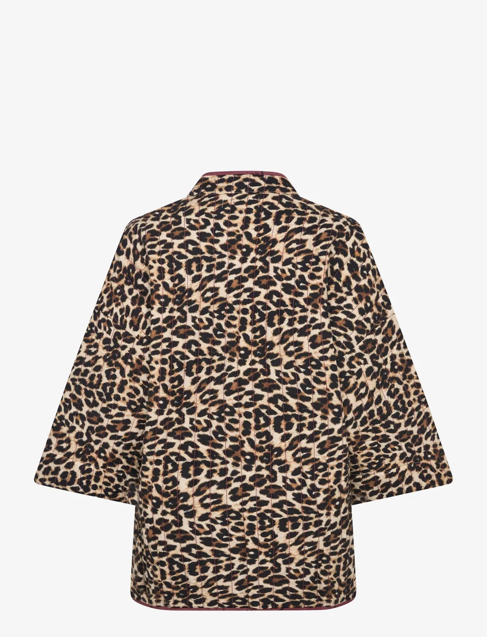 Lollys Laundry - LuluLL Jacket 3/4 - quilted jakker - leopard print - 1