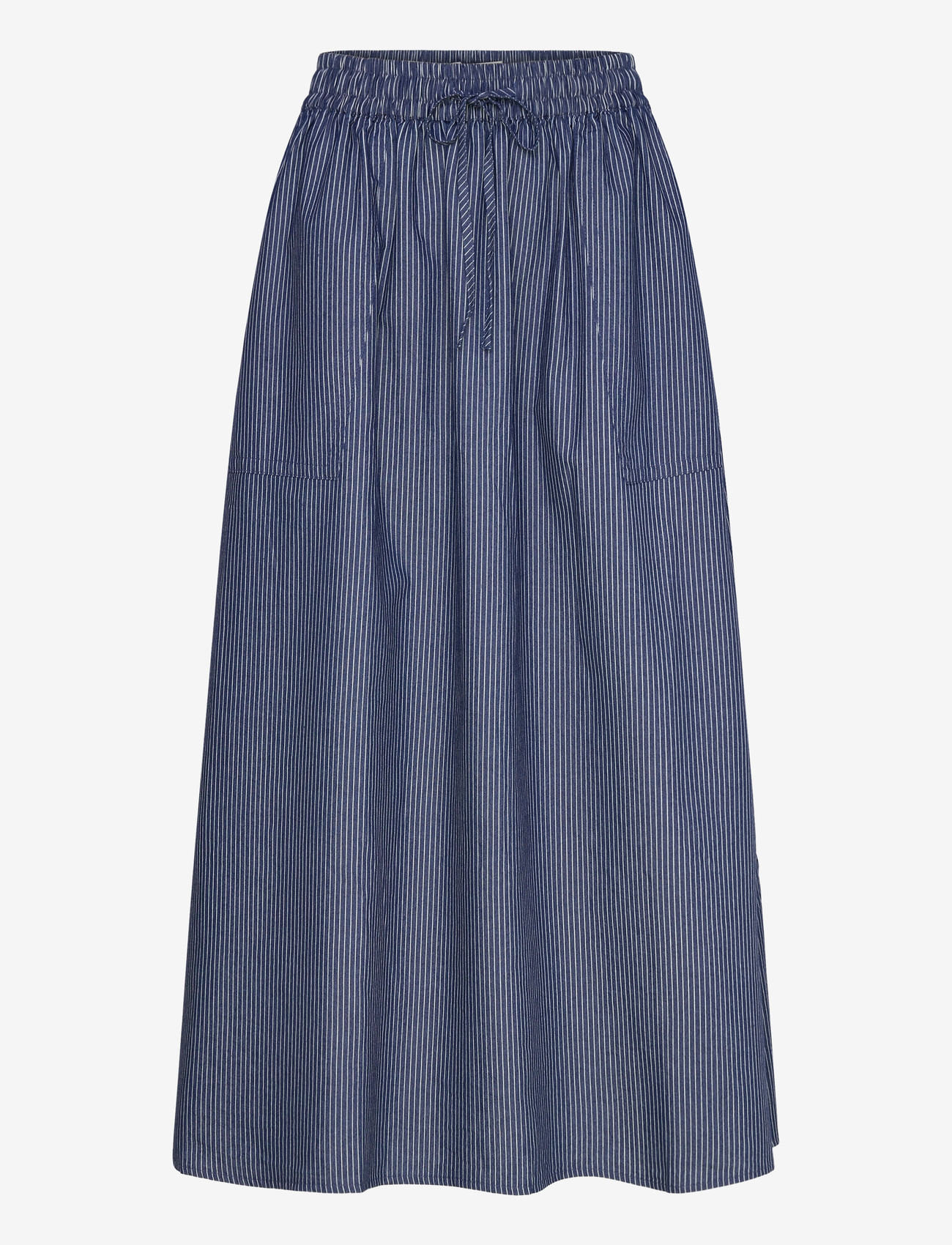 Lollys Laundry - AkaneLL Maxi Skirt - maxikjolar - dark blue - 0