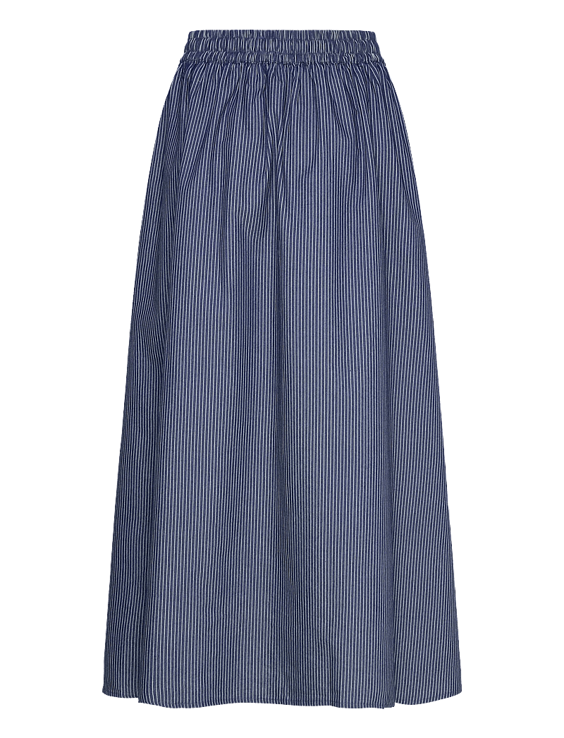 Lollys Laundry - AkaneLL Maxi Skirt - maxikjolar - dark blue - 1
