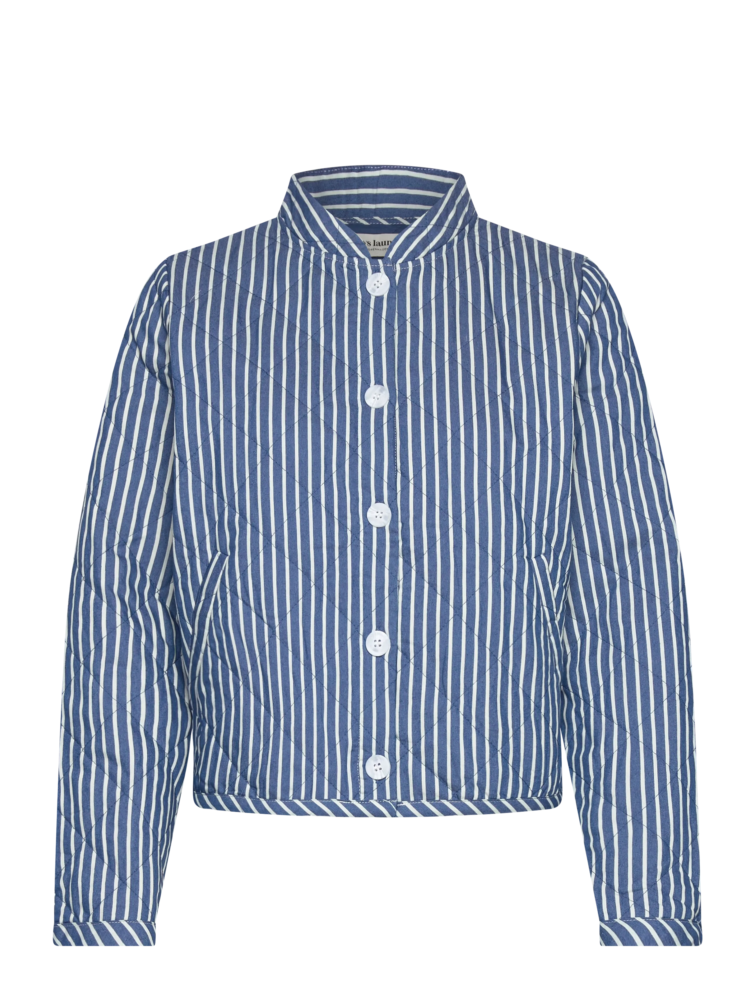 Lollys Laundry EmiliaLL Jacket LS - Mantlid ja jakid - STRIPE / blue