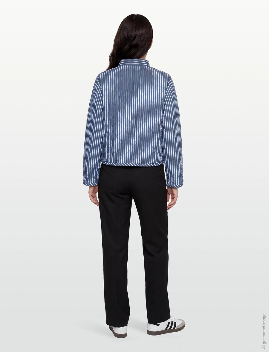 Lollys Laundry - EmiliaLL Jacket LS - frühlingsjacken - stripe - 4