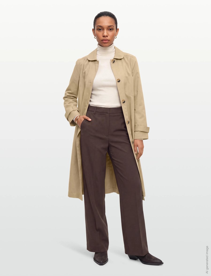 Lollys Laundry - MikalaLL Jacket LS - lette frakker - ecru - 0
