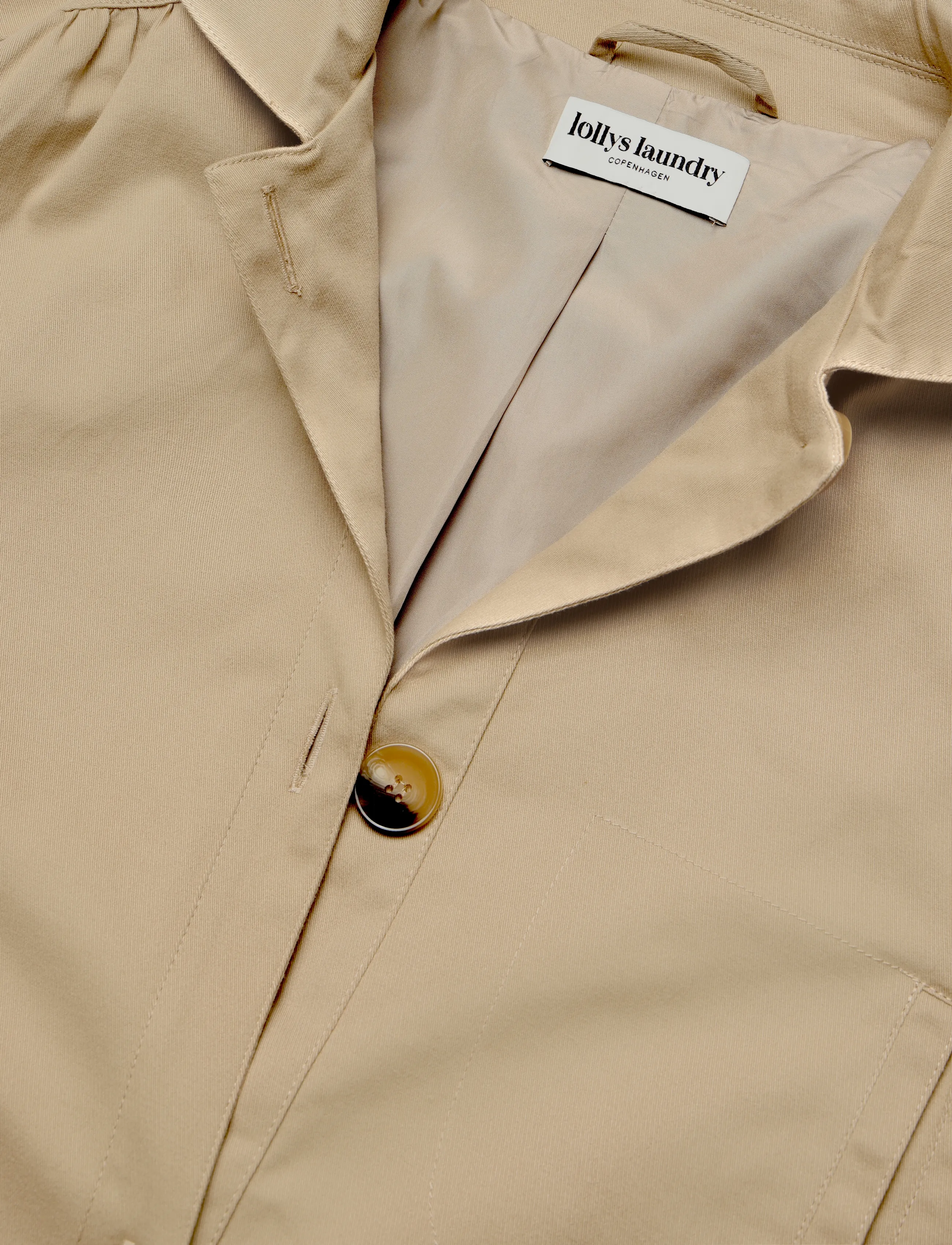 Lollys Laundry - MikalaLL Jacket LS - frühlingsjacken - ecru - 2