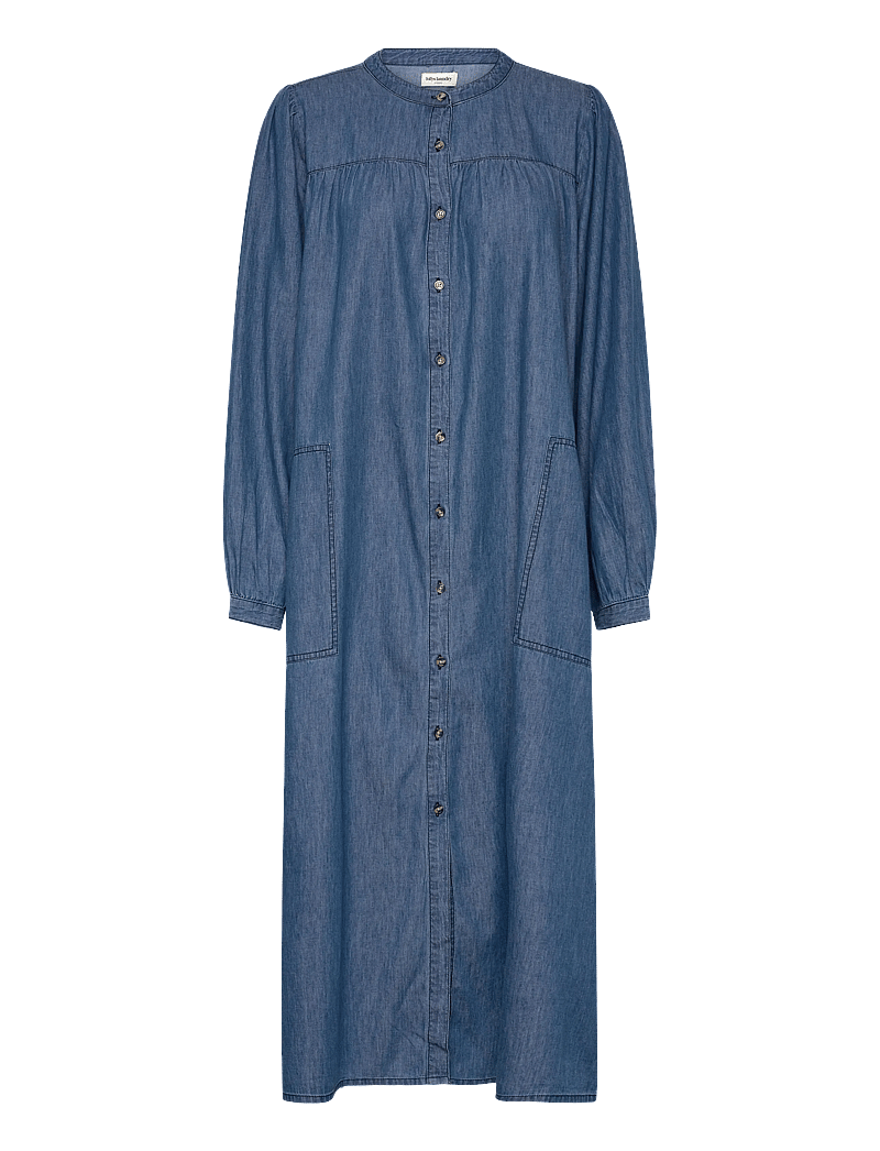 Lollys Laundry - JessLL Dress LS - jeanskleider - blue - 0