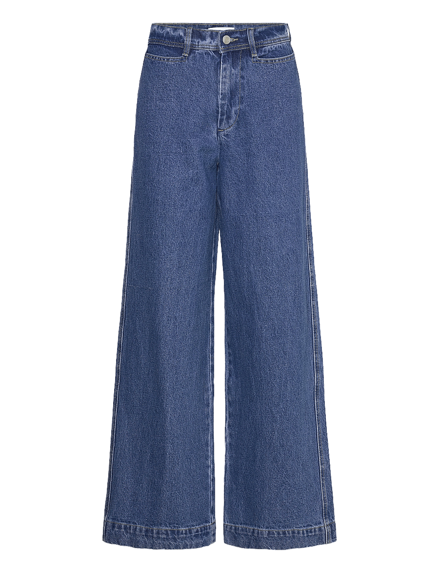 Lollys Laundry - FloridaLL Pants - hosen mit weitem bein - blue - 0
