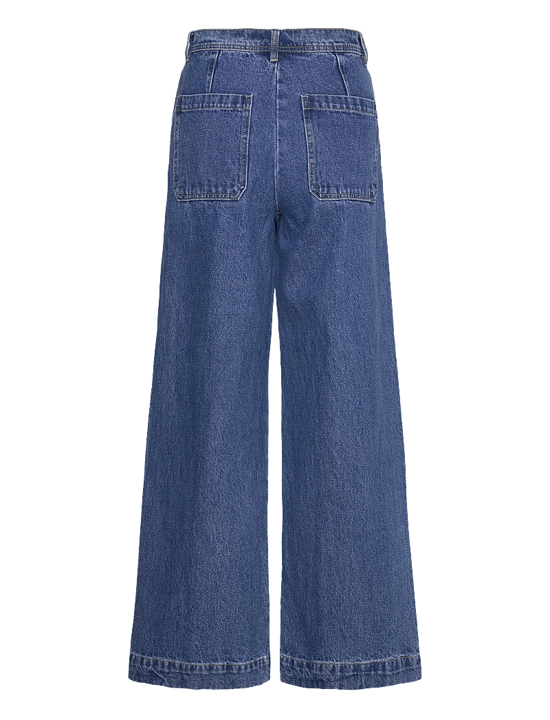 Lollys Laundry - FloridaLL Pants - laia säärega teksad - blue - 1