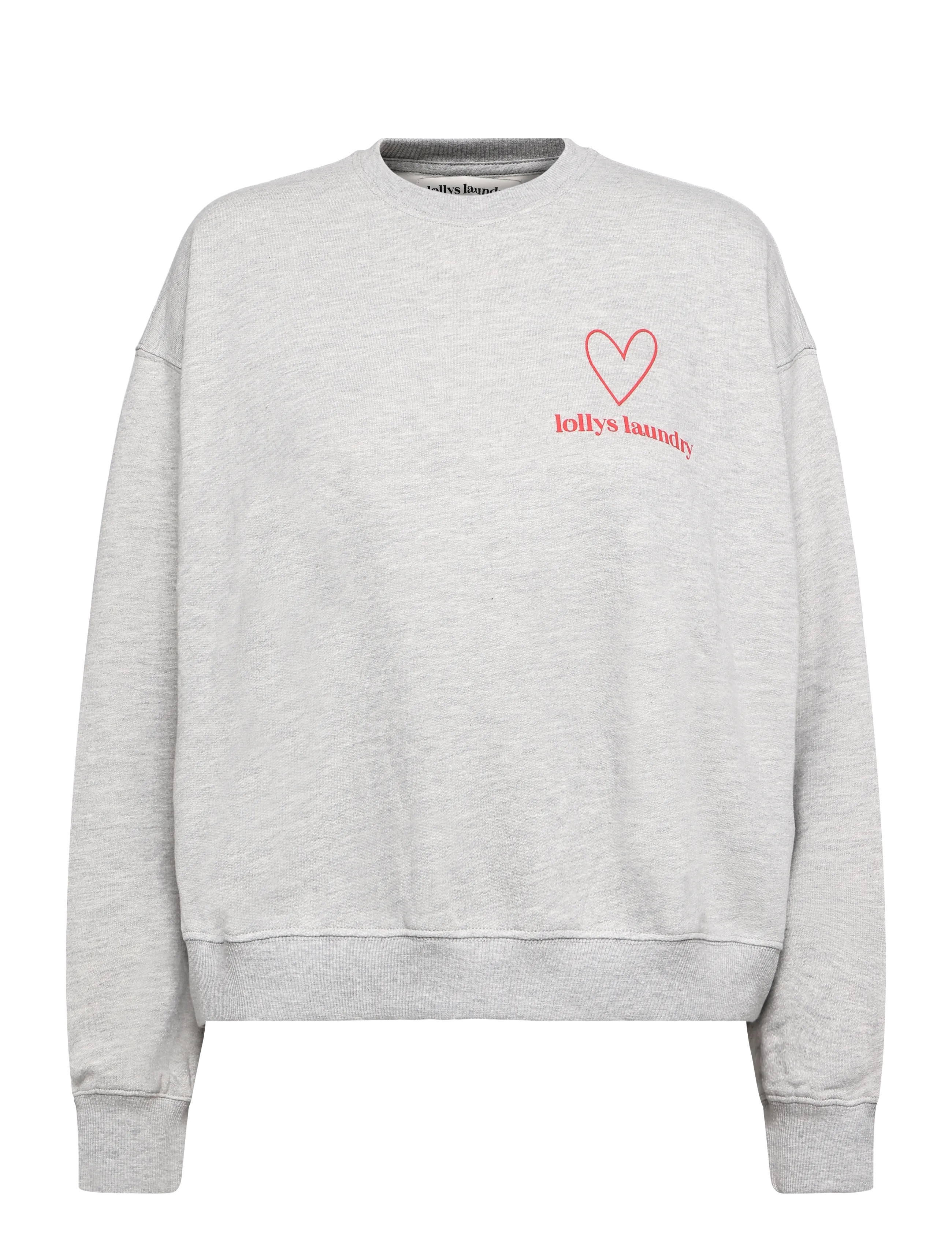 Lollys Laundry SydneyLL Sweatshirt LS - Danska märken - 11 GREY MELANGE / grey