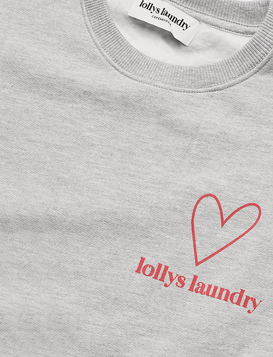 Lollys Laundry - SydneyLL Sweatshirt LS - sweatshirts - 11 grey melange - 2