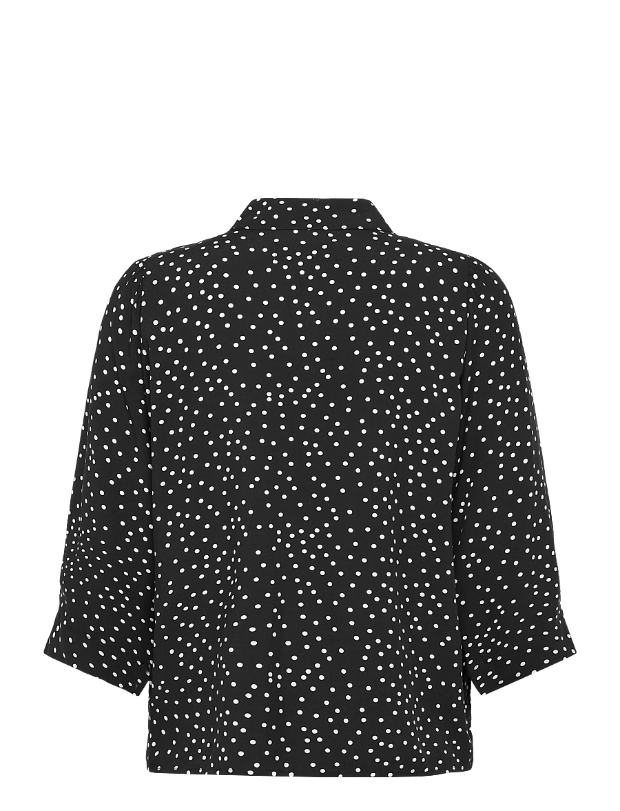 Lollys Laundry - BonoLL Shirt SS - kurzärmlige hemden - black - 2