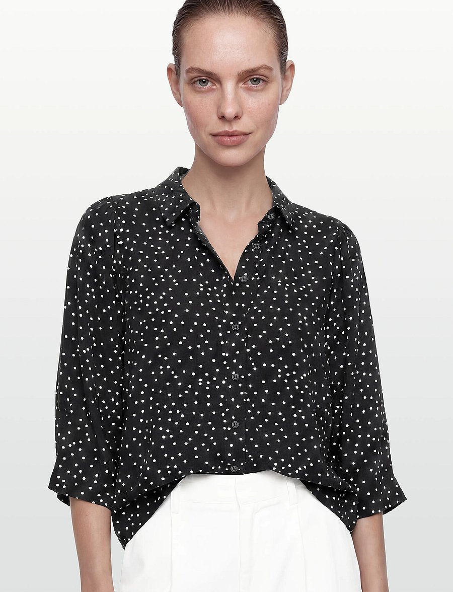 Lollys Laundry - BonoLL Shirt SS - kortærmede skjorter - black - 3
