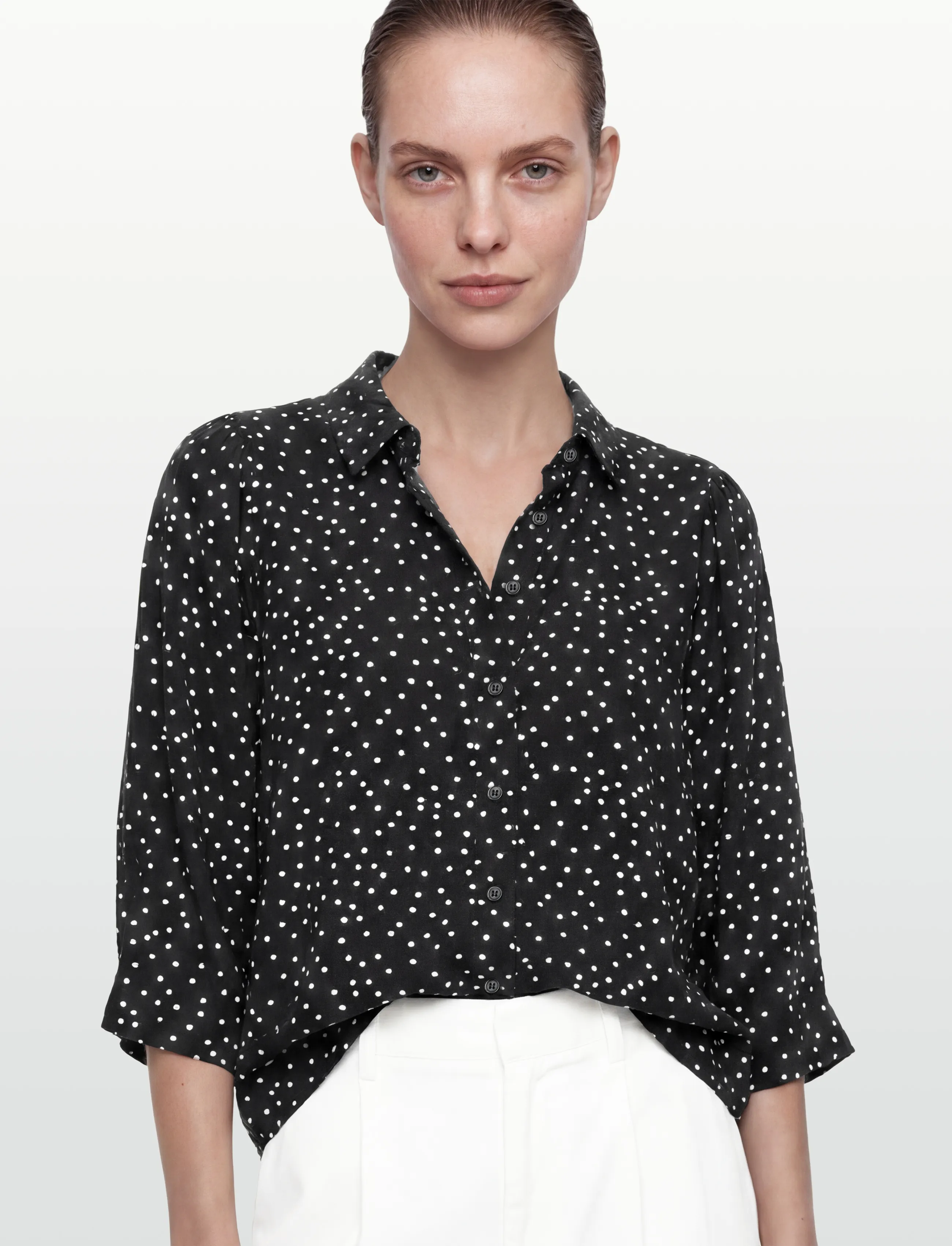 Lollys Laundry - BonoLL Shirt SS - short-sleeved shirts - black - 3