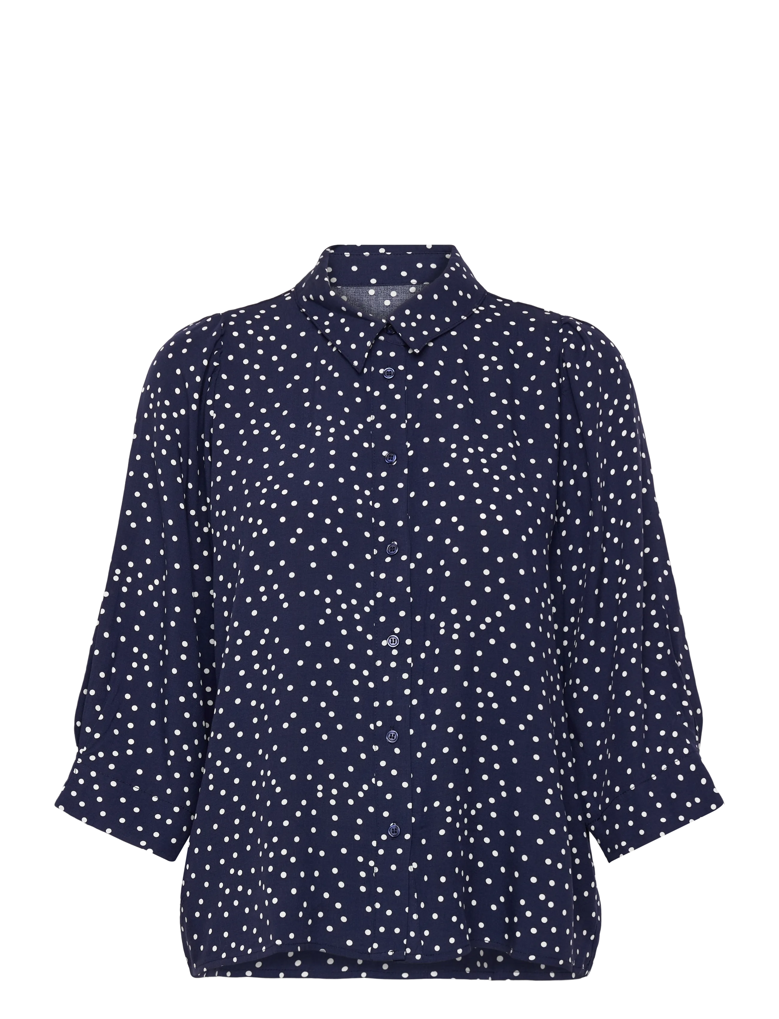 LOLLYS LAUNDRY Bonoll Shirt Ss Navy - XS - Damen