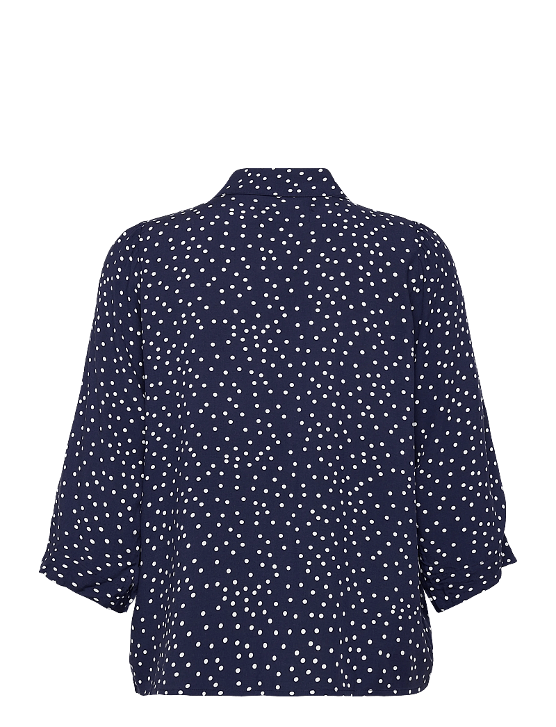 Lollys Laundry - BonoLL Shirt SS - kortærmede skjorter - dark navy - 2