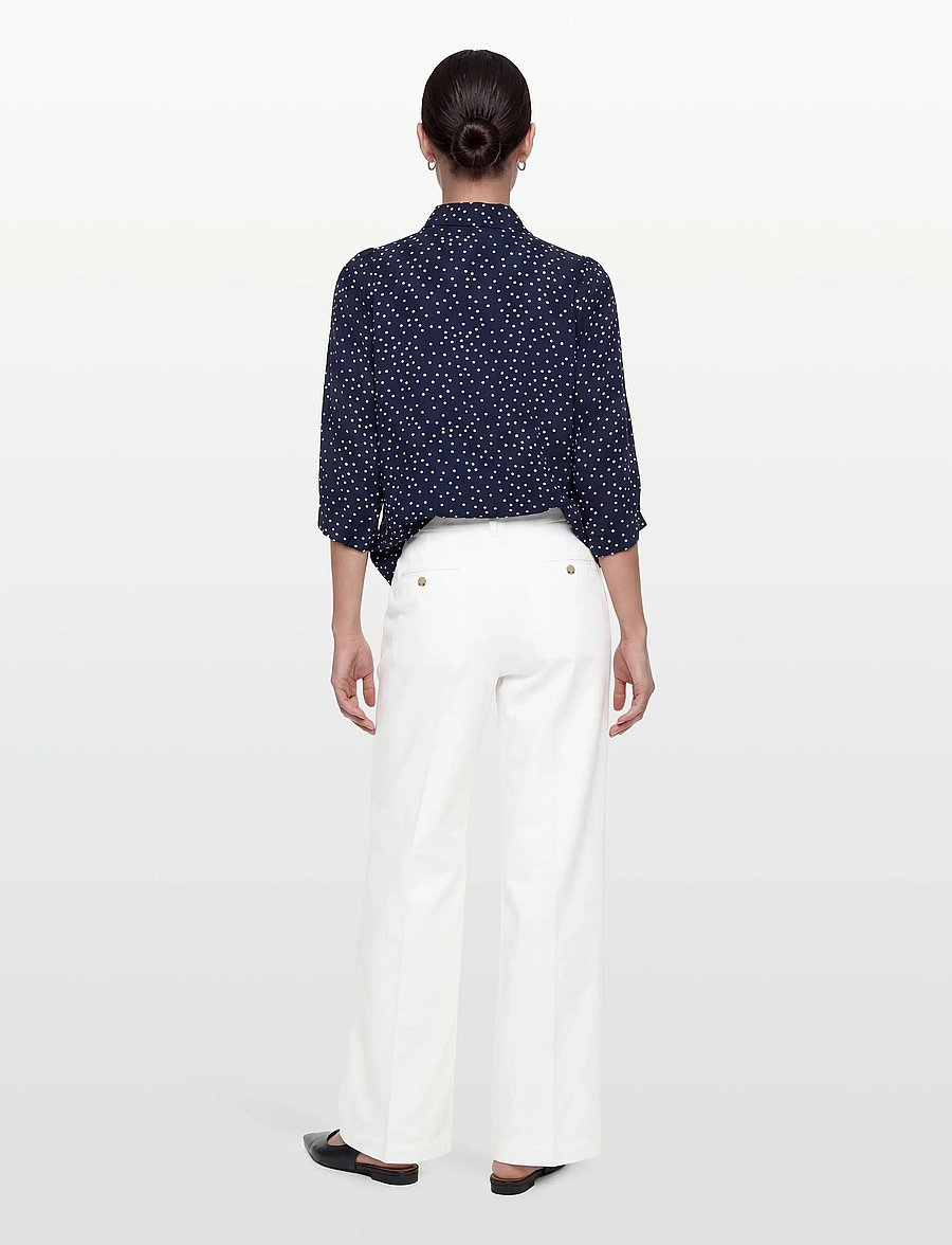 Lollys Laundry - BonoLL Shirt SS - kurzärmlige hemden - dark navy - 4