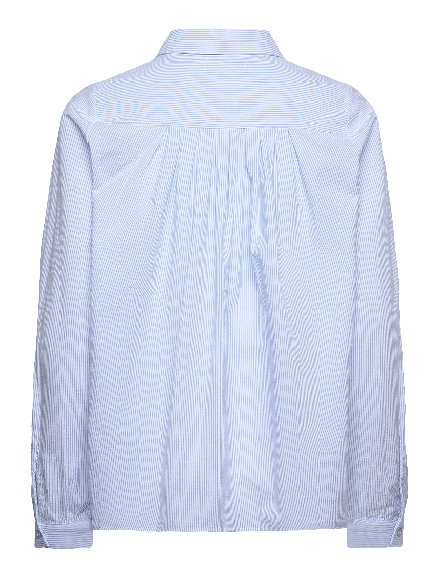 Lollys Laundry - LariLL Shirt LS - langärmlige hemden - light blue - 1