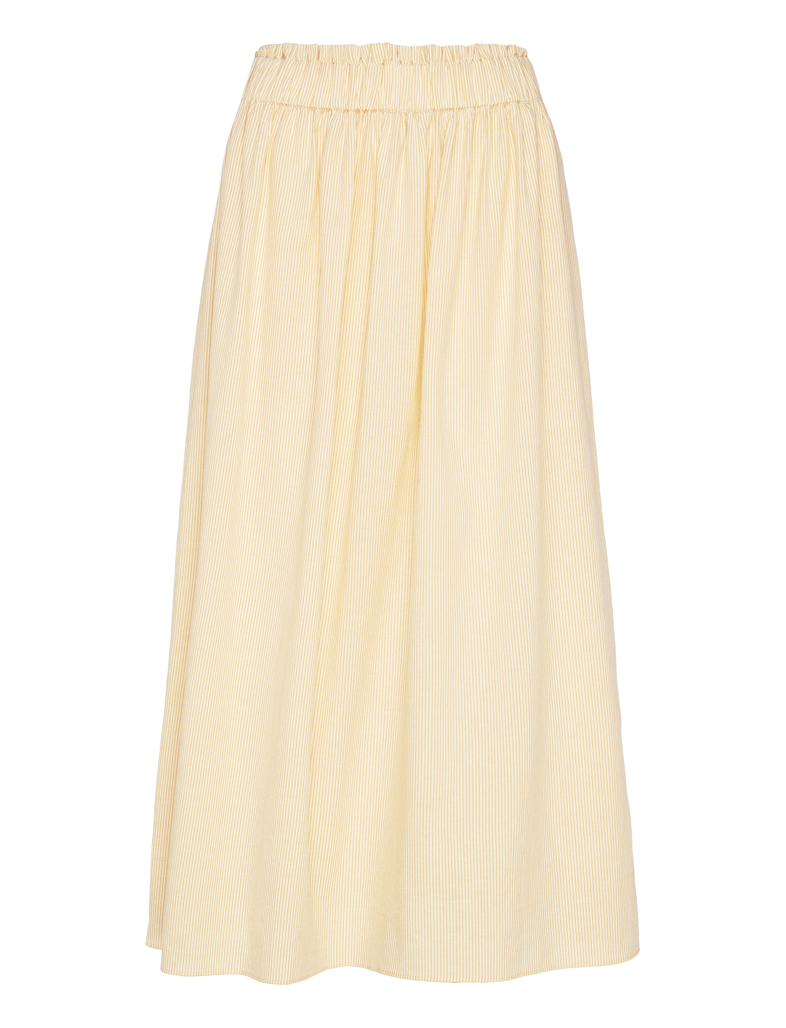 Lollys Laundry Islall Maxi Skirt, XL, Yellow, Nederdele > Maxi Nederdele, Dame