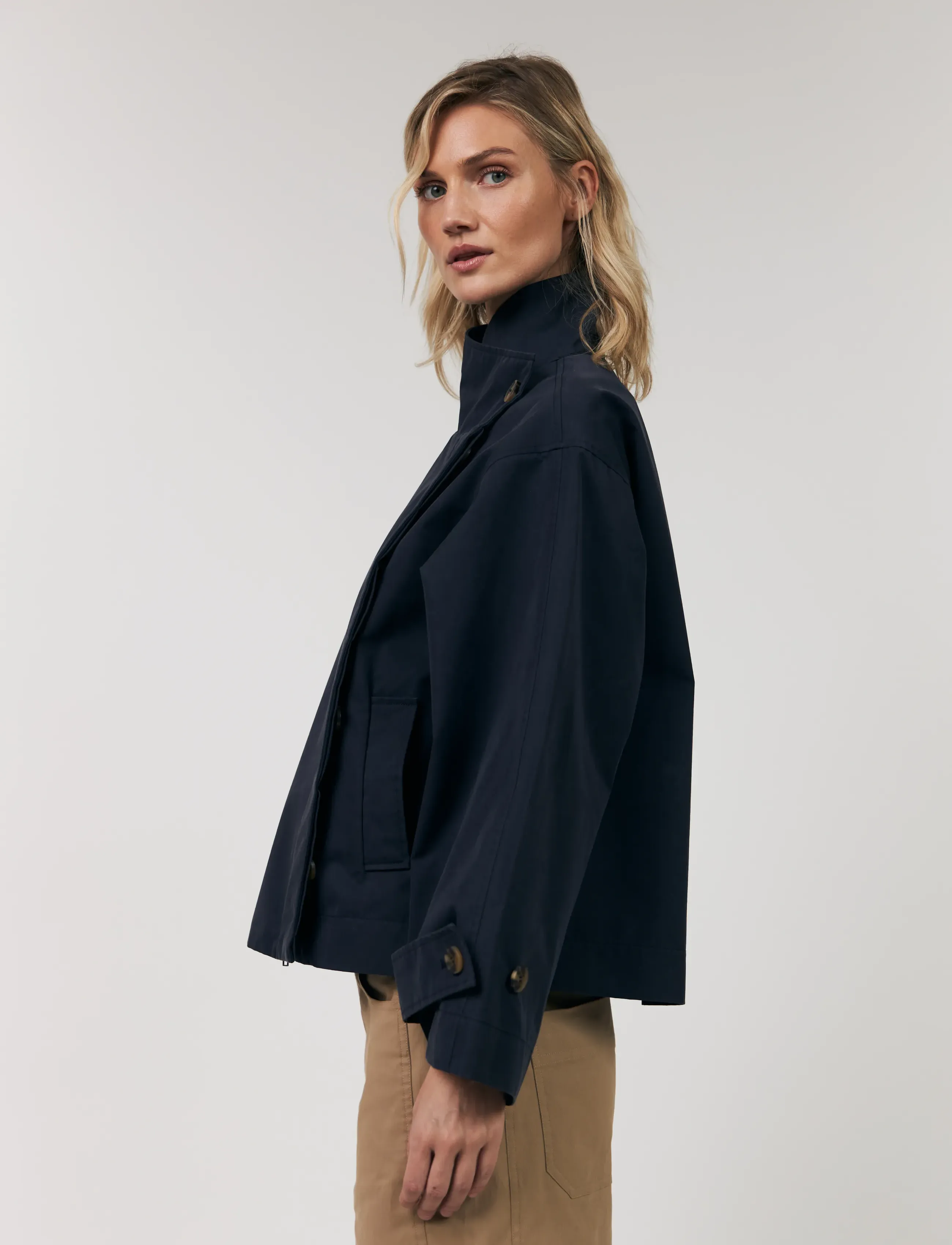 Lollys Laundry - BulgariaLL Jacket LS - windjacken - dark navy - 4