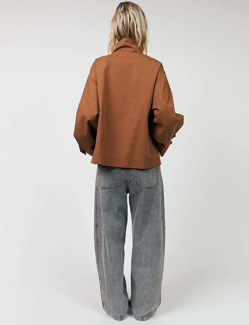 Lollys Laundry - BulgariaLL Jacket LS - tuulejoped - rust - 3