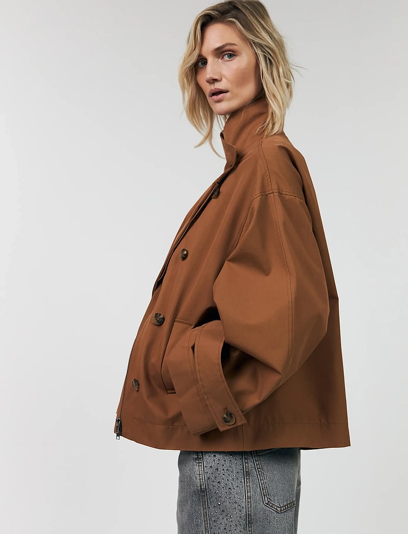 Lollys Laundry - BulgariaLL Jacket LS - tuulejoped - rust - 4