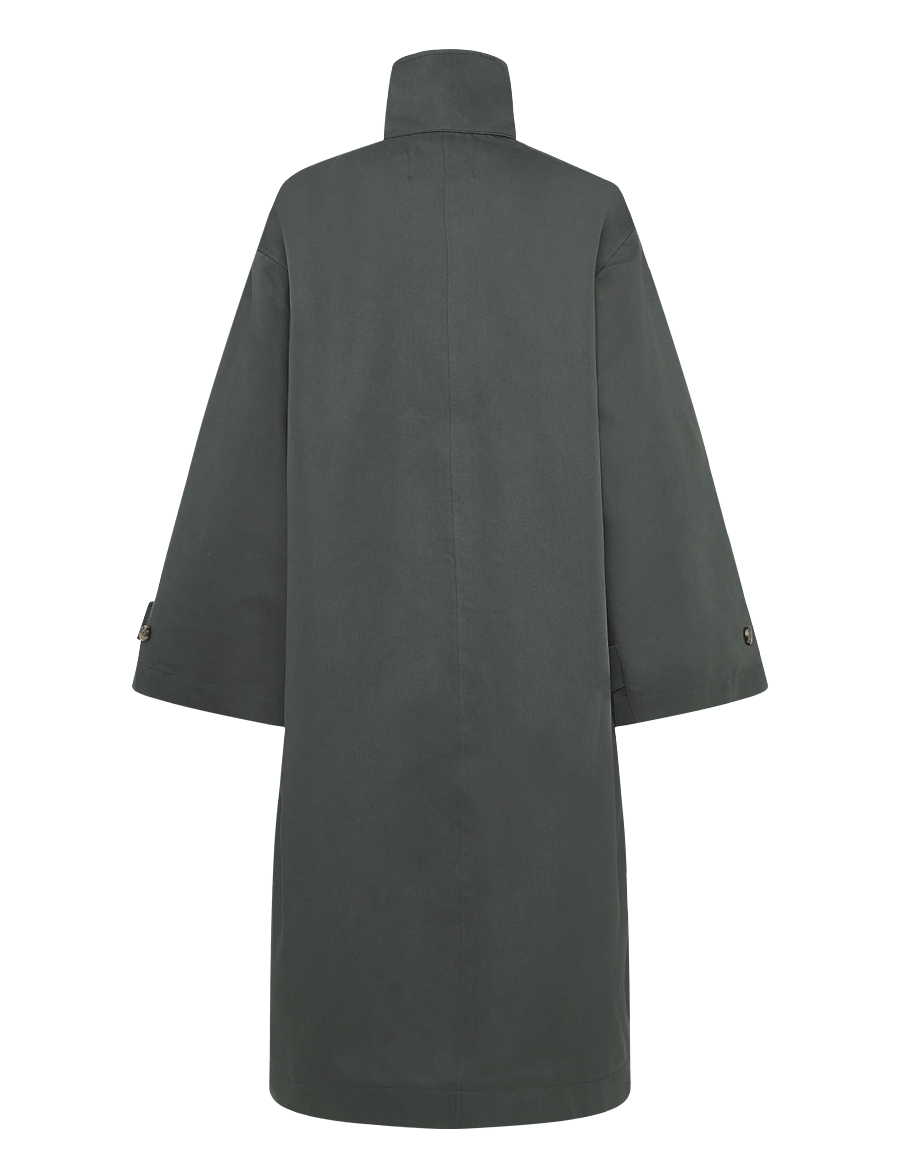 Lollys Laundry - RussiLL Jacket LS - leichte mäntel - anthracite grey - 1
