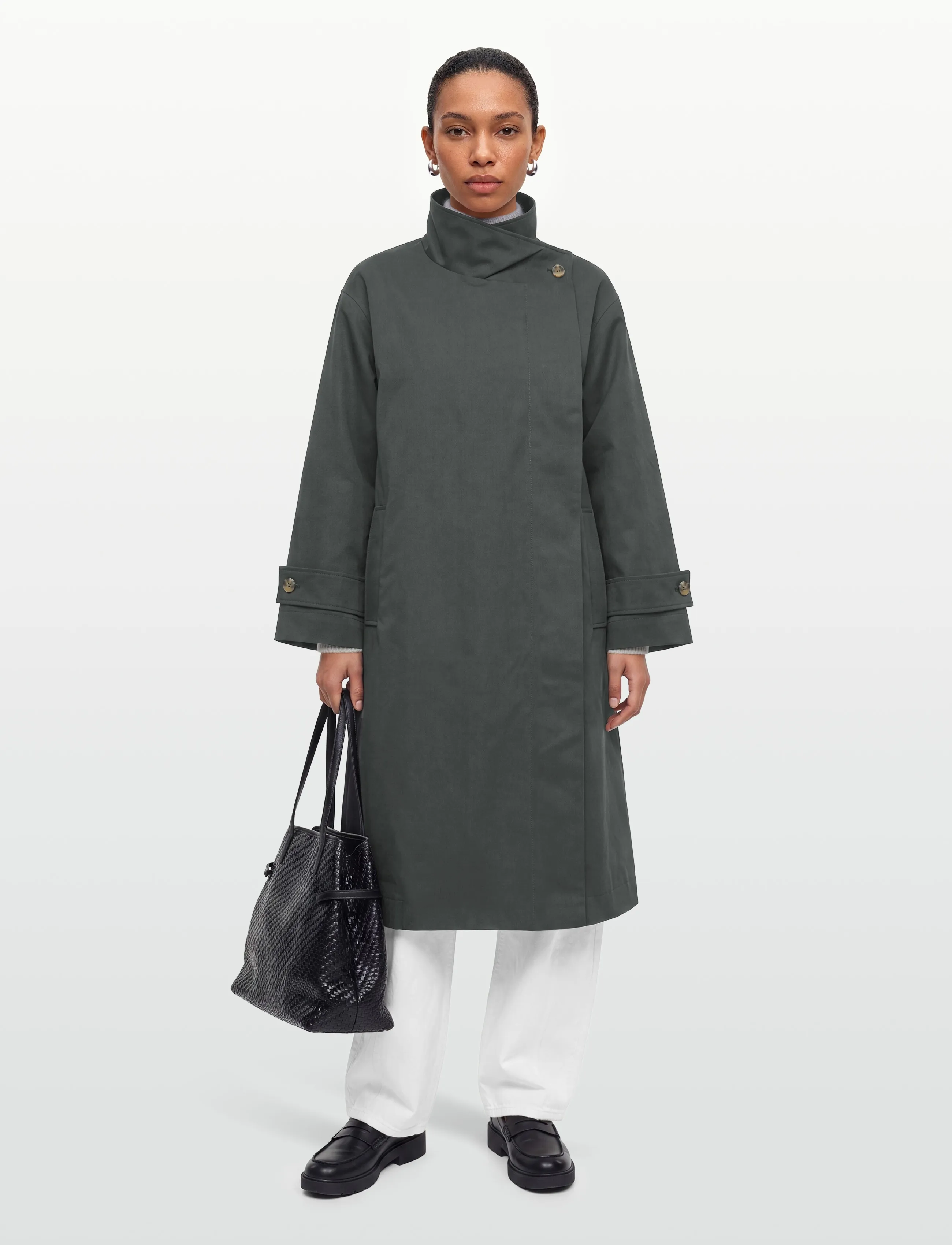 Lollys Laundry RussiLL Jacket LS - Coats - ANTHRACITE GREY / grey