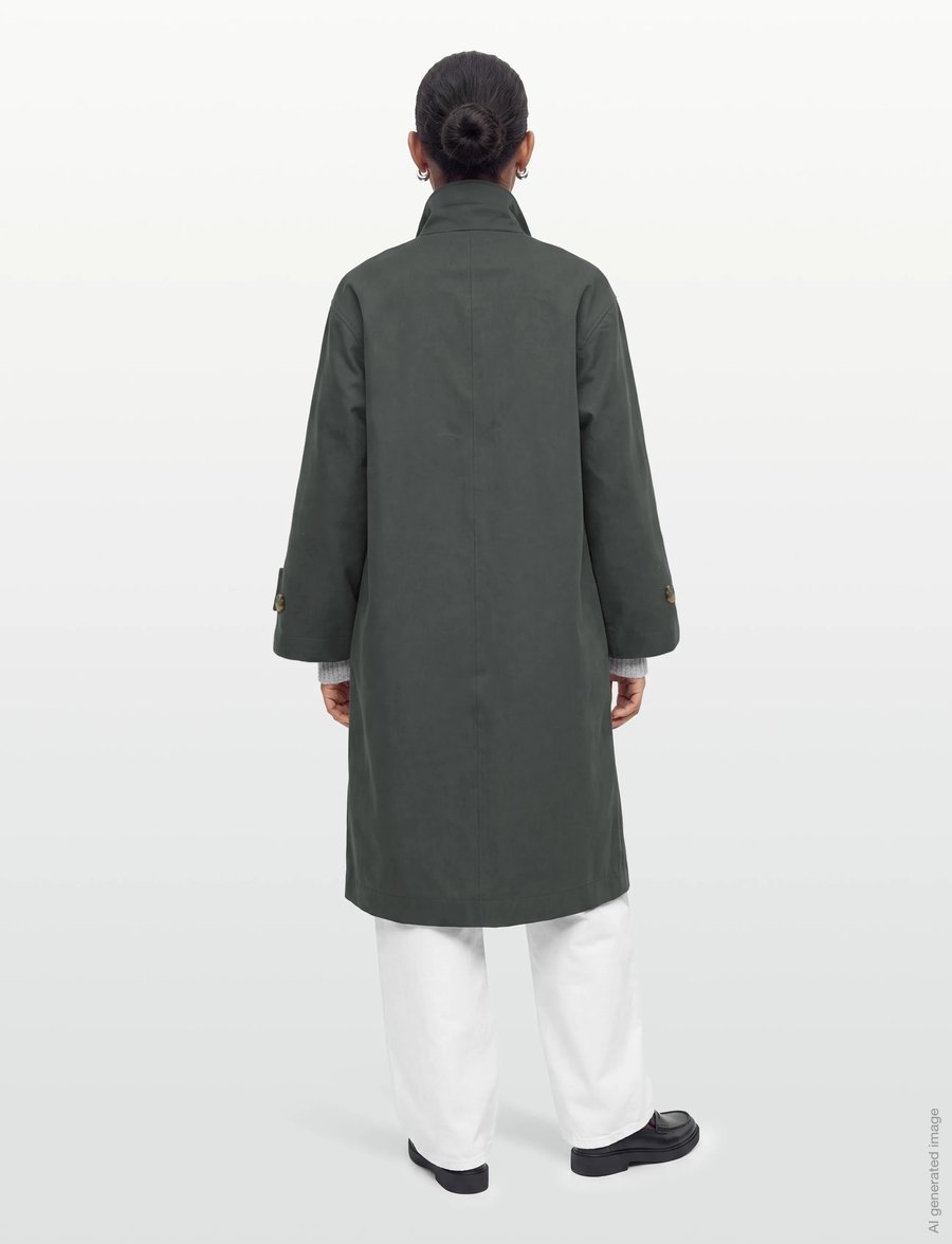 Lollys Laundry - RussiLL Jacket LS - lette frakker - anthracite grey - 4