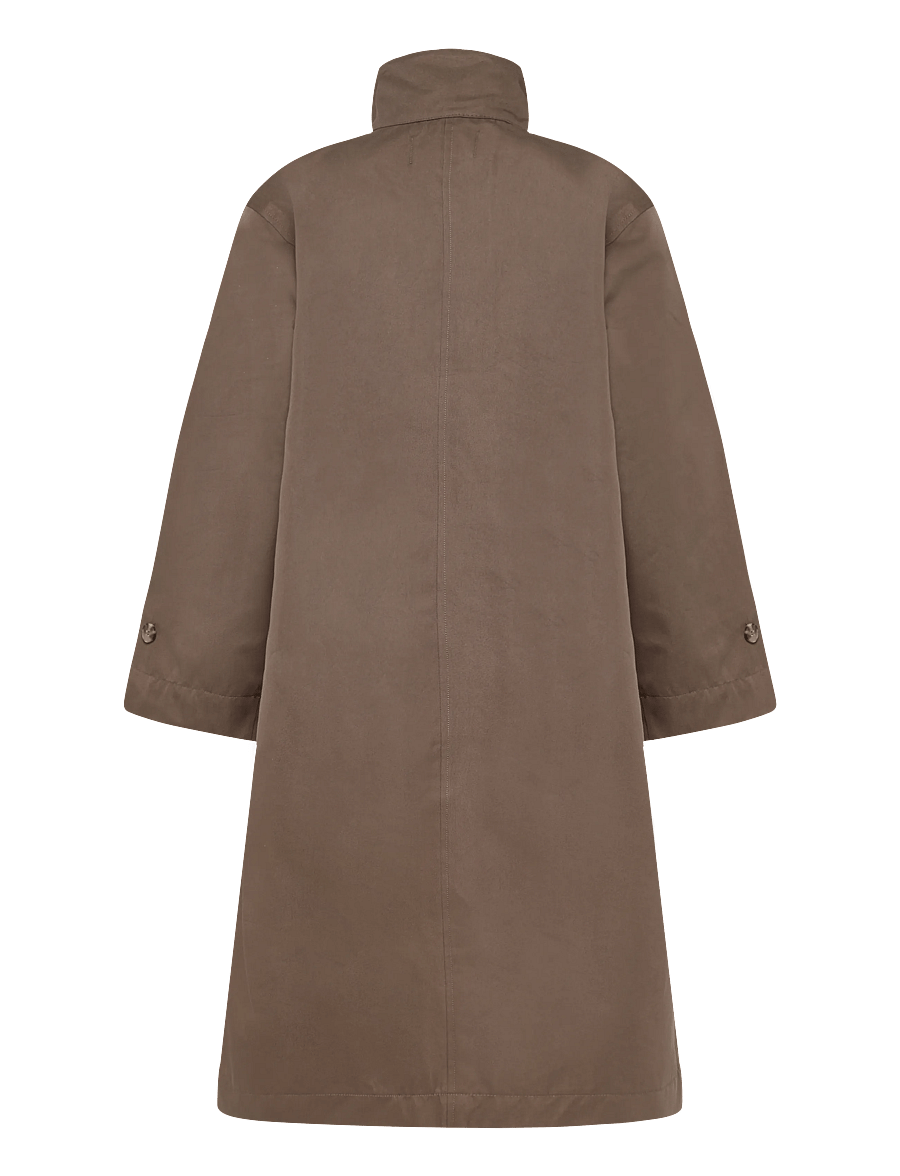 Lollys Laundry - RussiLL Jacket LS - leichte mäntel - dark mokka - 1