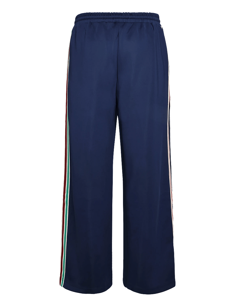 Lollys Laundry - LiamLL Pant - bukser med brede ben - dark blue - 1
