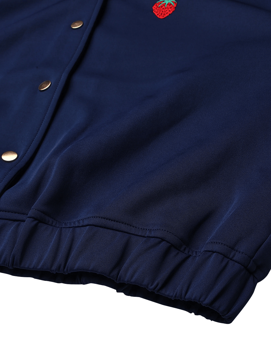 Lollys Laundry - BrooklynnLL Short Jacket LS - bomberjacken - dark blue - 3