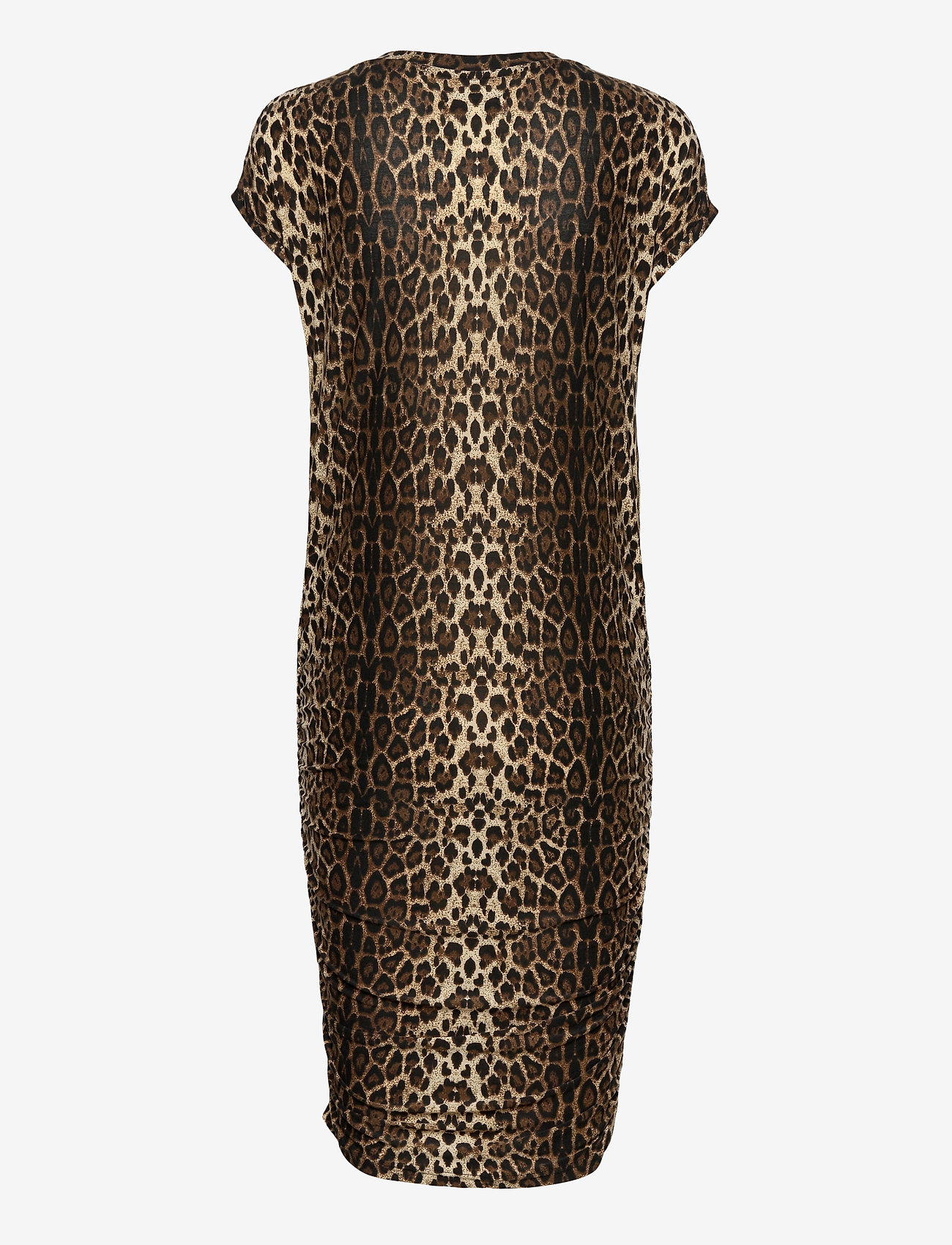 Lollys Laundry - Indiana Dress - t-paitamekot - 72 leopard print - 1