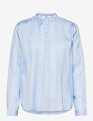 Lollys Laundry - Lux Shirt - long-sleeved blouses - light blue - 0