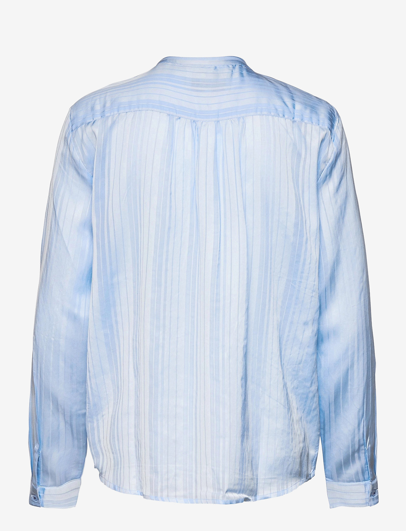 Lollys Laundry - Lux Shirt - long-sleeved blouses - light blue - 1
