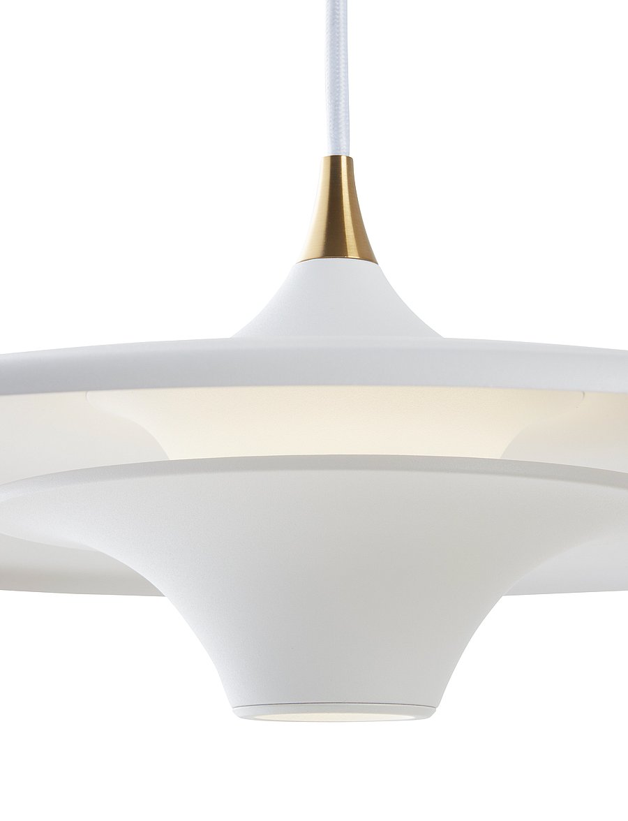 LOOM design - MOJA Ø42 PENDANT - rippvalgustid - white - 5