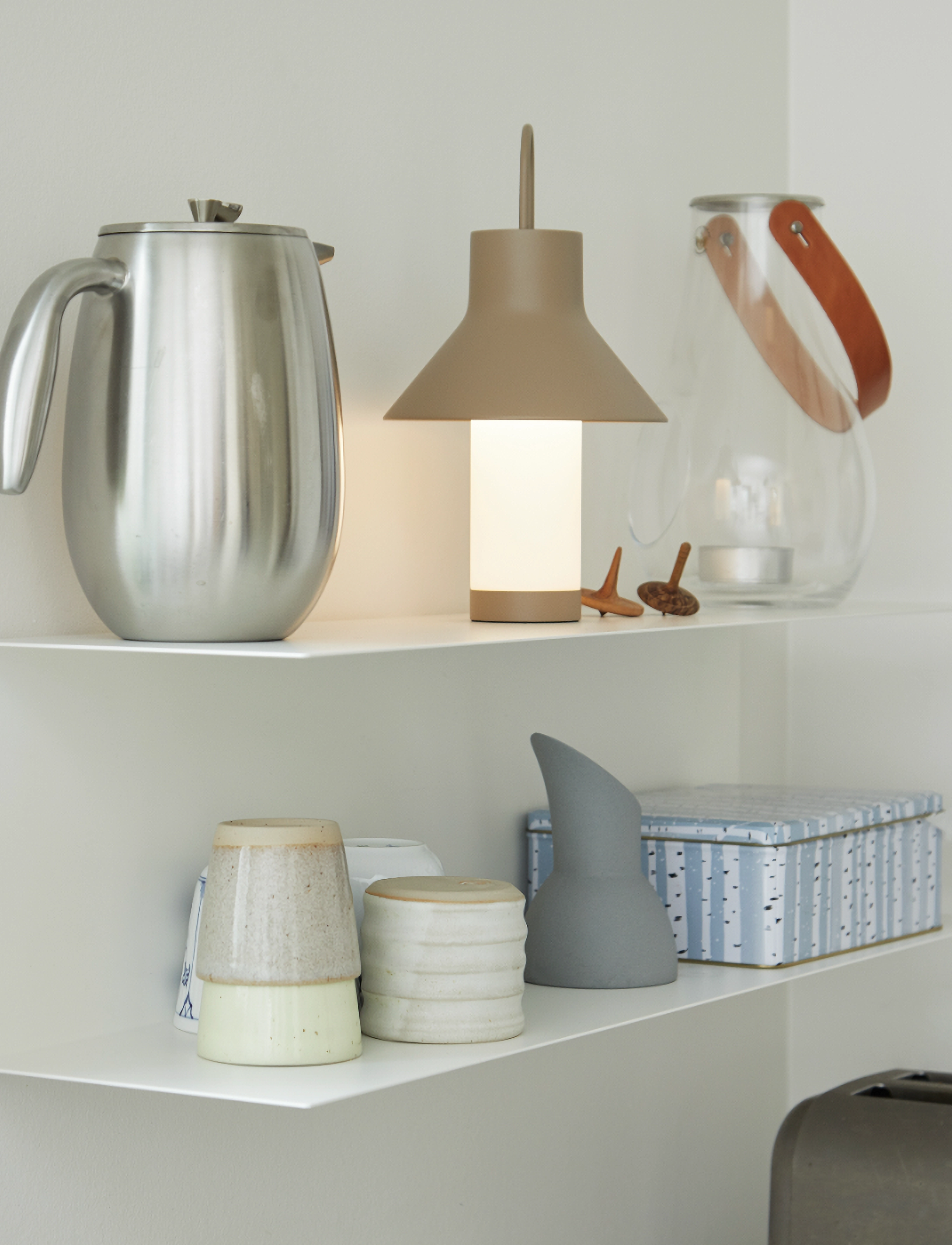 LOOM design Shadow S, One Size, Lamps, Grau - Table Homeware