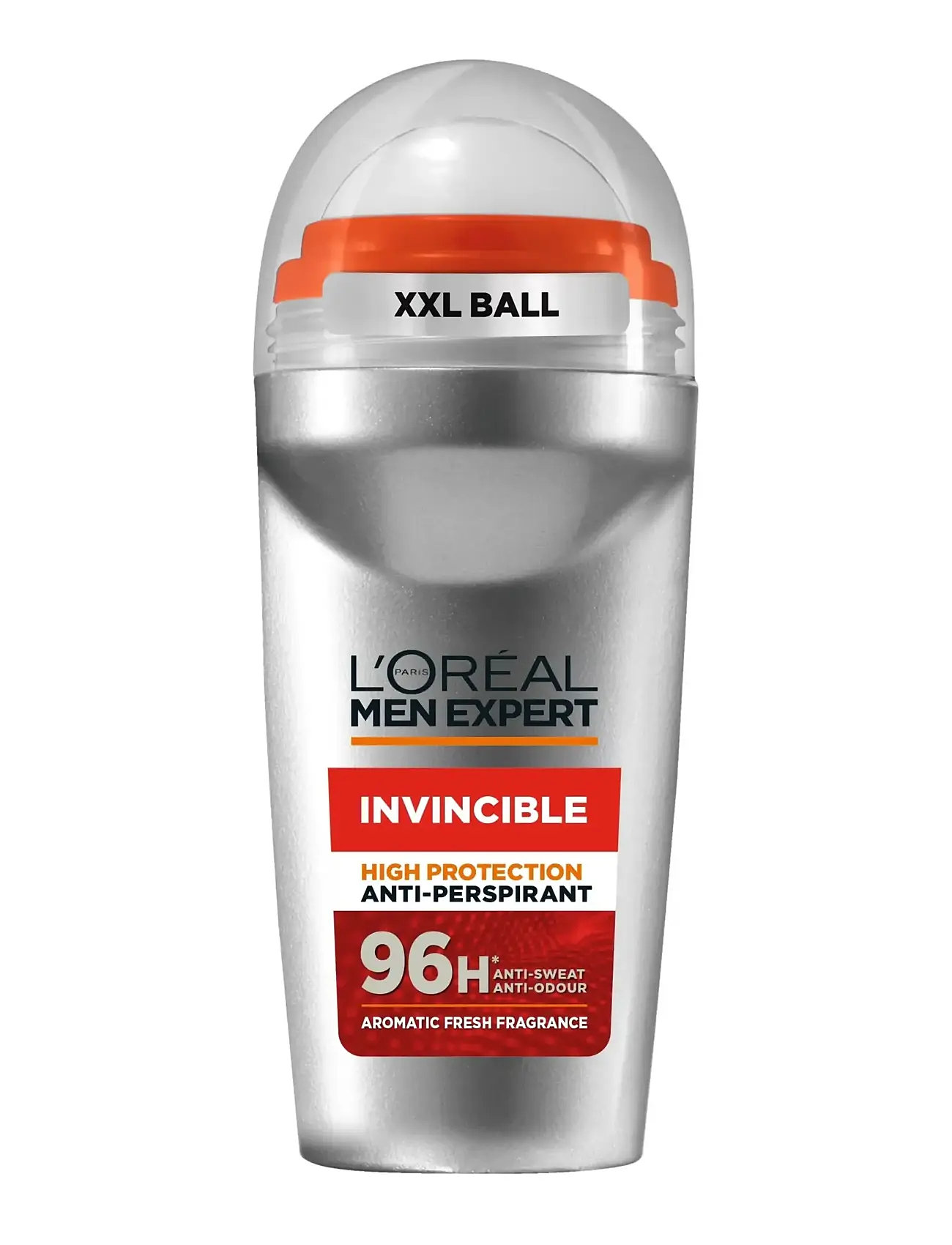 L'Oréal Paris L'oréal Paris Men Expert Invincible 96H Anti-Perspirant Deodorant Roll On For Normal Skin 50 Ml - Nude - 50 ml