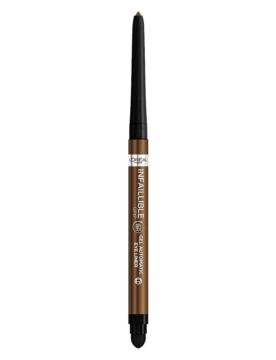 L'Oréal Paris - L'Oréal Paris Infaillible Grip 36H Gel Automatic Eyeliner vattenfast 012 Bronzed Espresso - smink - bronzed espresso - 0