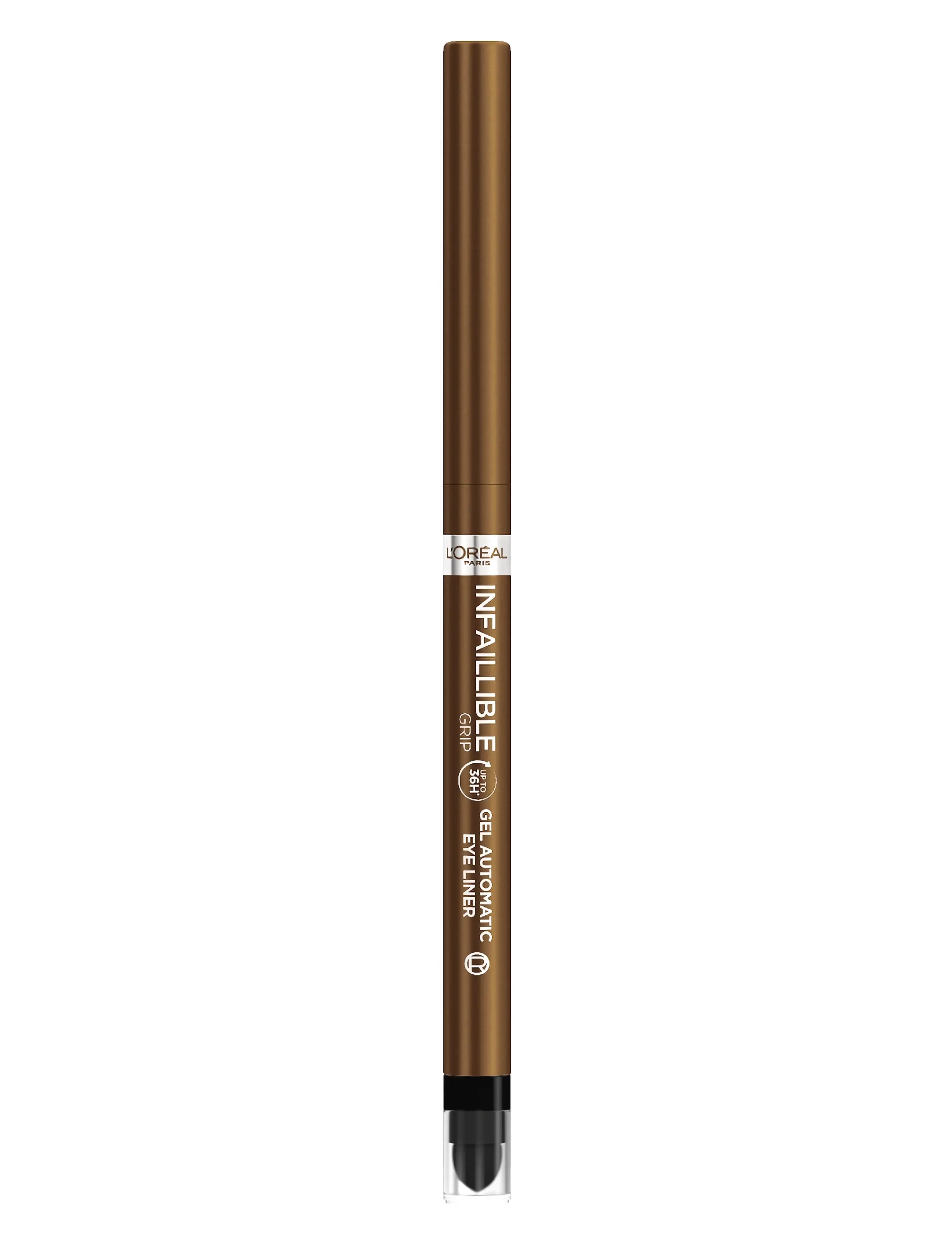 L'Oréal Paris - L'Oréal Paris Infaillible Grip 36H Gel Automatic Eyeliner vattenfast  012 Bronzed Espresso - makeup - bronzed espresso - 1
