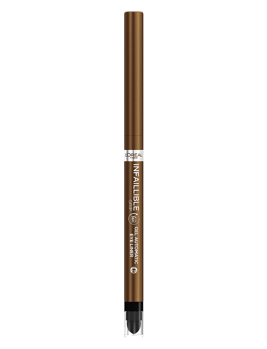 L'Oréal Paris - L'Oréal Paris Infaillible Grip 36H Gel Automatic Eyeliner vattenfast 012 Bronzed Espresso - smink - bronzed espresso - 1