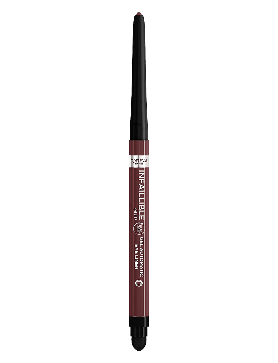 L'Oréal Paris - L'Oréal Paris Infaillible Grip 36H Gel Automatic Eyeliner vattenfast 013 Velvet Bordeaux - makeup - velvet bordeaux - 0