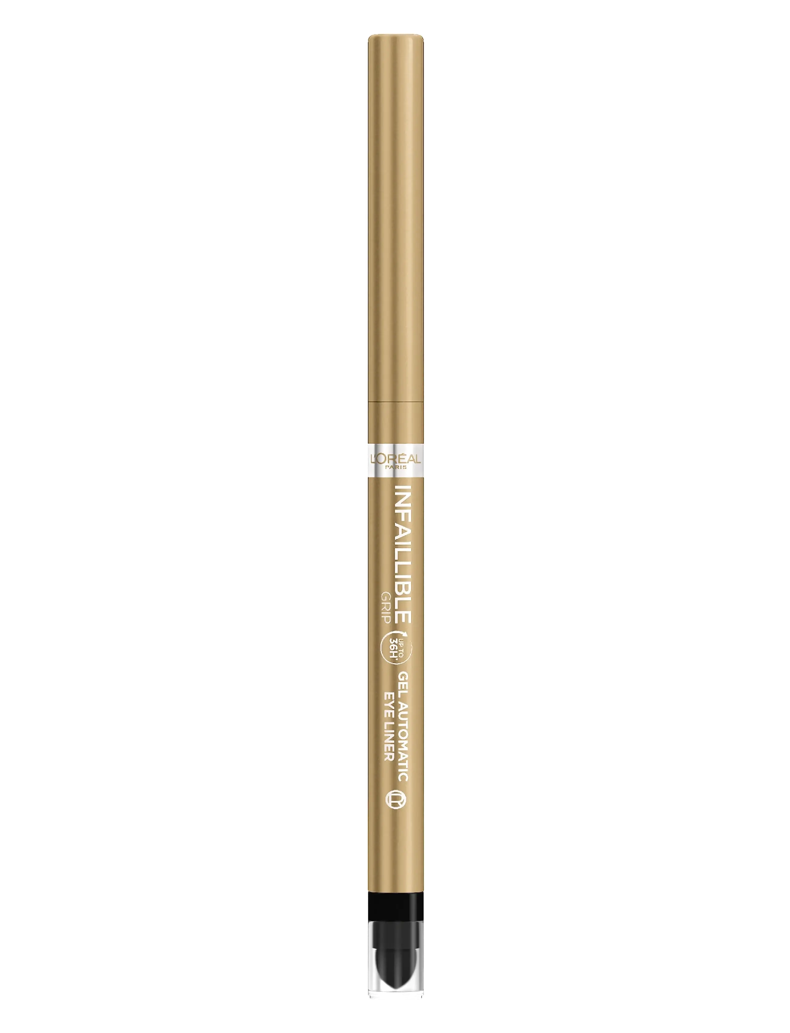 L'Oréal Paris - L'Oréal Paris Infaillible Grip 36H Gel Automatic Eyeliner vattenfast eyelinerpenna 014 Soft Gold - makeup - soft gold - 1