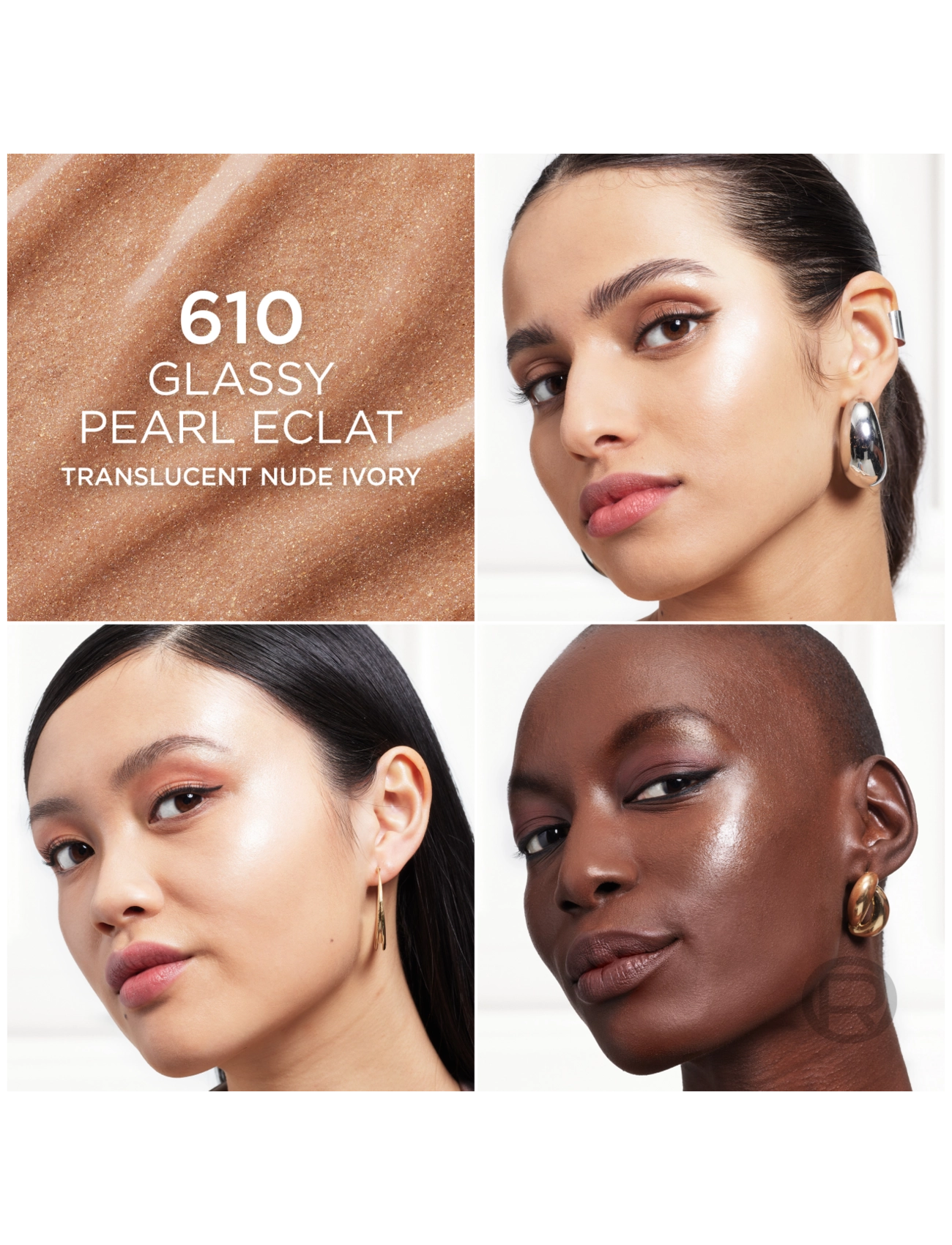 L'Oréal Paris - L'Oréal Paris Lumi Le Glass Highlighter Stick 610 Glassy Pearl Éclat 5 g - meikit - glassy pearl Éclat - 3