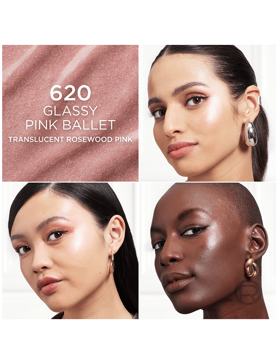 L'Oréal Paris - L'Oréal Paris Lumi Le Glass Highlighter Stick 620 Glassy Pink Ballet 5 g - makeup - glassy pink ballet - 3