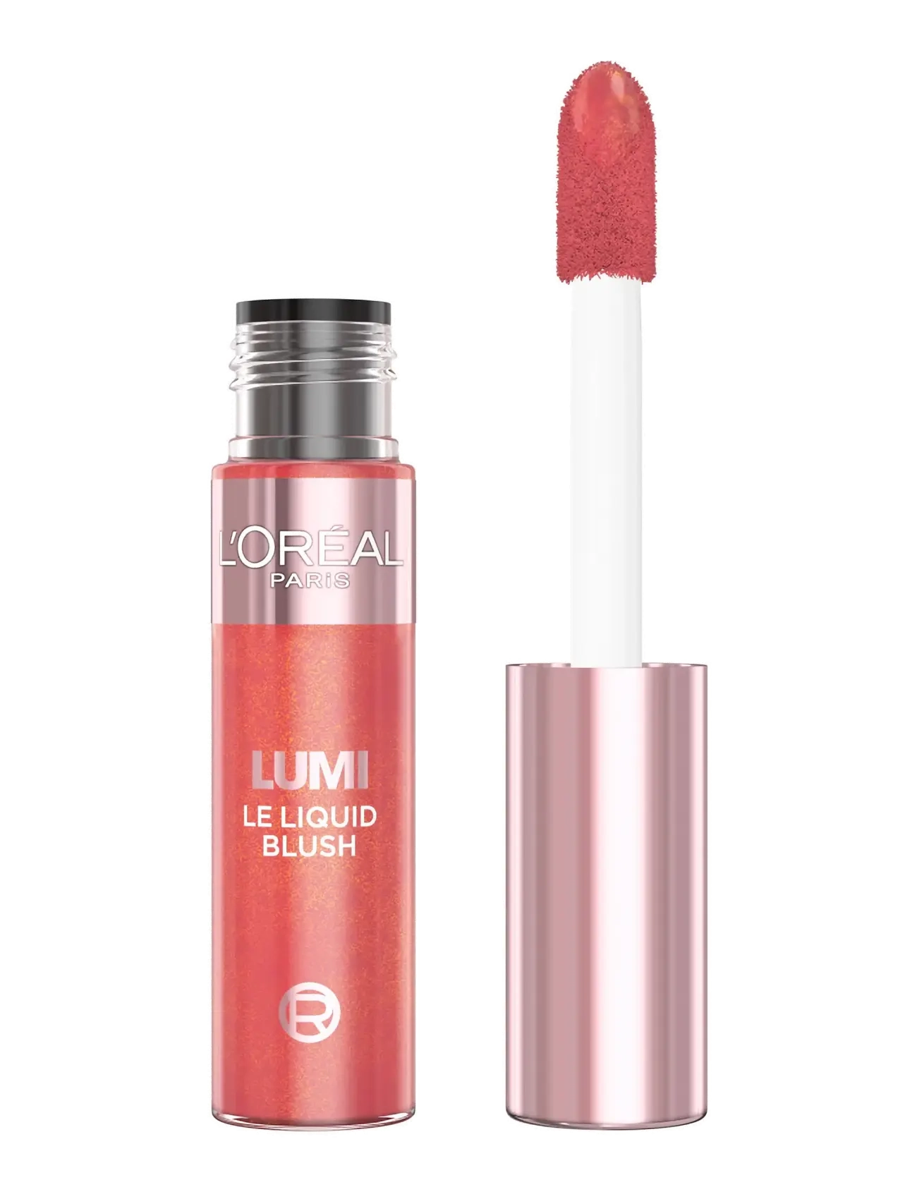 L'Oréal Paris L'Oréal Paris Lumi Le Liquid Blush flytande rouge 625 Glowy Gold Pink 5 ml - Makeup - GLOWY GOLD PINK / pink/rose
